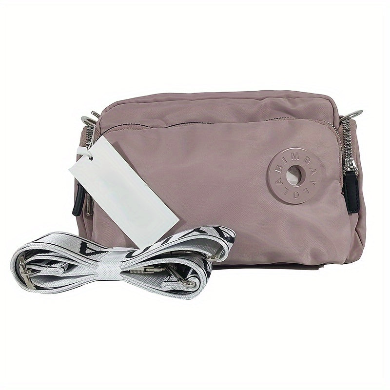 Fashion Nylon Crossbody Bag, Simple Shoulder Bag, Women's Casual Sling Chest Bag & Purse