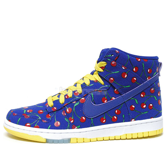 (WMNS) Nike Dunk High x Paule Marrot Skinny 'Cherry Pack'  344142-441 Antique Icons